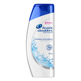 5 Pzs Head & Shoulders Shampoo Limpieza Renovadora 180ml
