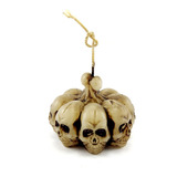 Vela Veladora Decorativa De Cráneo Calavera Esqueleto Gótico