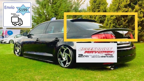 Alerón Jetta Flush Spoiler Cajuela Y Medallón A6 Kit Mk6 Gli