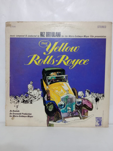 Riz Ortolani- The Yellow Rolls-royce- Lp, Usa, 1965