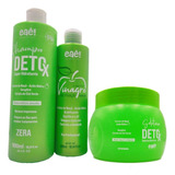 Detox Capilar Profissional/ Shampoo/gelatina/vinagre De Maça