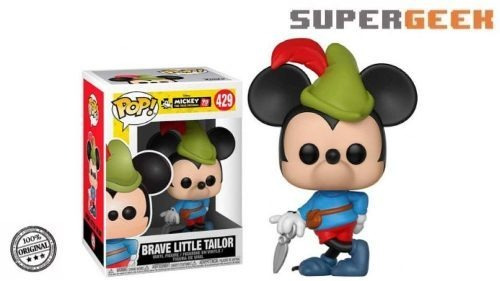 Figura De Acción  Funko Mickey Mouse Mickey Mouse 90th Anniversary: Brave Little Tailor 32189 De Funko Pop!