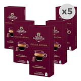 Cápsulas De Café Garibaldi Dolce Aroma 10 Cápsulas X5