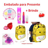 Maquiagem Criança Com Mochila Presente Menina + Brinde