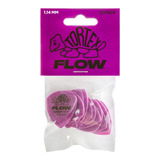 Palheta Dunlop Tortex Flow Standard 1,14mm 12 Unid. Cor Roxo