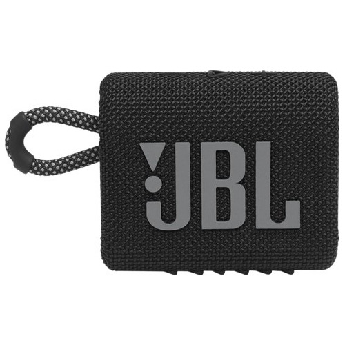 Caixa De Som Jbl Go 3 Portátil Bluetooth Black Original Nfe