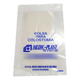 Bolsa De Colostomia Descartável Abertura 30mm - 100 Unidades