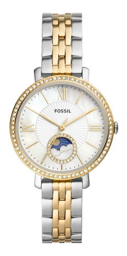 Reloj Mujer Fossil Jacqueline De Acero