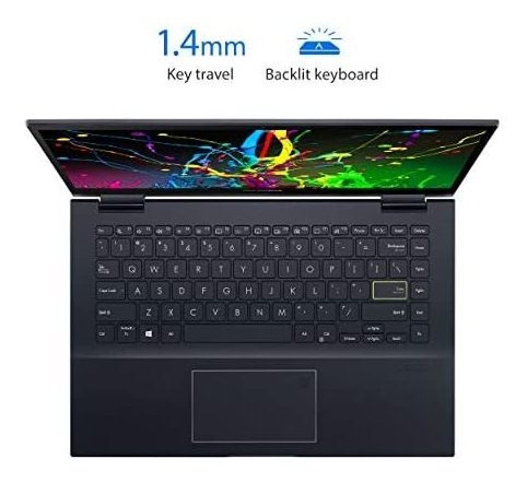 Laptop Asus Vivobook Flip 14'' Táctil 8gb Ryzen 7 5700u