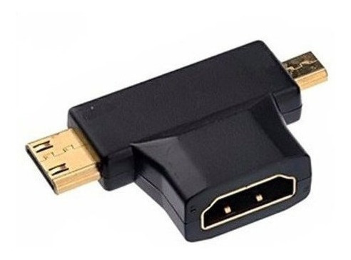 Adaptador 3 En 1 Compatible Con Mini O Micro Hdmi® A Hdmi®