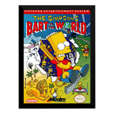 Quadro Nes Game Simpsons, The   Bart Vs. The World