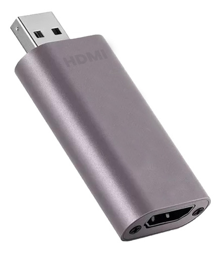 Capturadora Hdmi Full Hd 60 Fps Usb 3.0 Streaming Grabacion