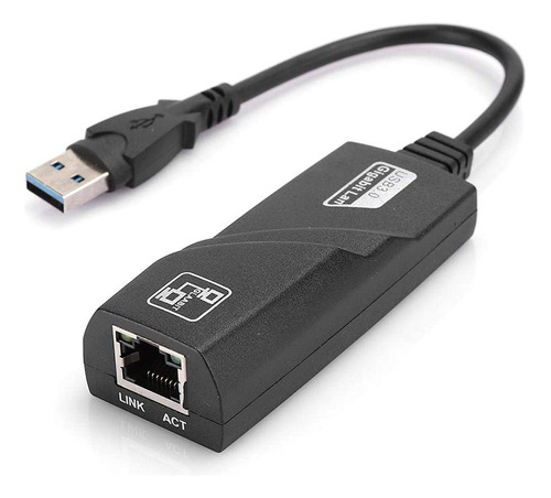 Adaptador Usb Ethernet  3.0 Gigabit 10/100/1000 Pc Notebook