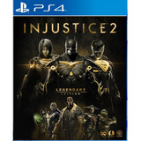 Injustice 2 Legendary Edition Ps4 - 10 Lutadores E Skins