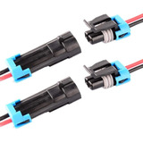 Conector Eléctrico Impermeable Para Coche De 2 Pines C...