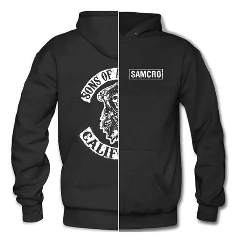 Pack 2 Sudaderas Parejas Sons Of Anarchy Samcro Hoodie