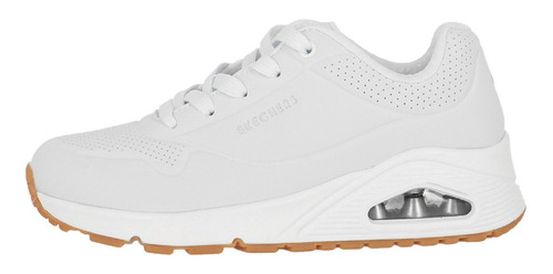 Zapatilla Skechers Street Uno - Stand On Mujer White