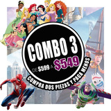 Combo3 - Decoración En Vinil 3 Pzas De $599 A Elegir Sticker