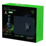 Kit Gamer Razer Next Level Bundle Mouse+ Fone+ Mouse Pad