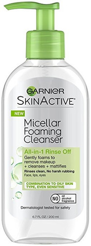 Garnier Skinactive Micelar Espuma Facial Wash Para La Piel G