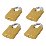 Pack 4 Unidades Candados De  Seguridad Oister Xtra 50mm