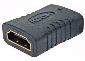 Ficha Adaptador Hdmi Hembra Prolongador Alargue Empalme Hdmi