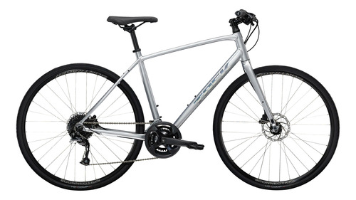 Bicicleta Trek, Hibrida (ciudad), Talla M, Color Gris