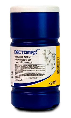 Dectomax Injetável 500 Ml - Zoetis (doramectina 1%)