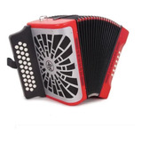 Acordeon Hohner A48441 Compadre Fsm Rojo