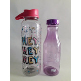 Combo Botella Agua Deportiva 750ml+ Botella 550ml 