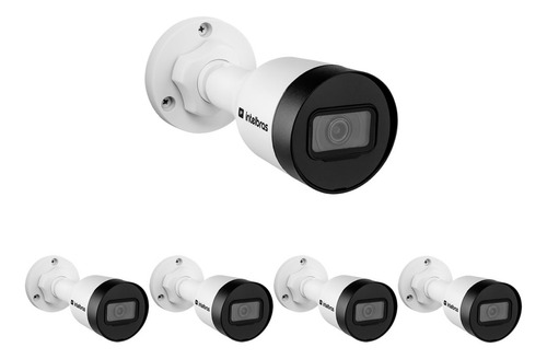 Kit 5 Câmera Ip 2 Megapixels 30m Poe Vip 1230 B G4 Intelbras