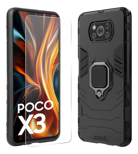 Rudo Case Funda Series Para Xiaomi Poco X3/5/6 Carcasa +mica