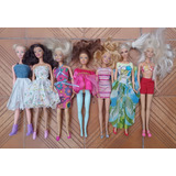  Barbie Mattel Lote De Muñecas Originales