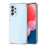 Funda Tpu Transparente Para Samsung A33 A13  + Glass Recto