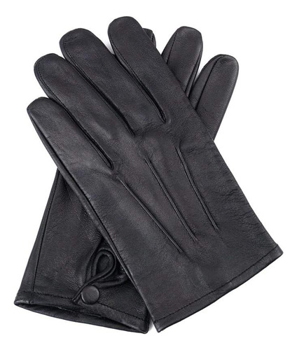 Guantes De Vestir De Conducción De Cuero Para Hombre (negro,