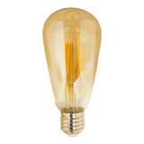 Ampolleta Led Vintage Pera St64 4w - Blanco Cálido (2200k)