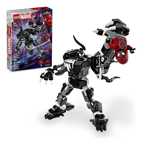 Lego Marvel Venom Armadura Robotica Vs Miles Morales - 76276