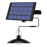 Lámpara Colgante Solar Ajustable Ip65 Para Exterior/interior