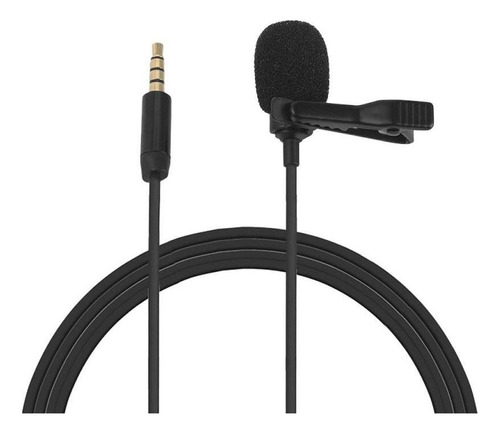 Microfono Corbatero Solapa Profesional Pc Celular Plug 3,5 M