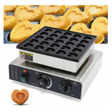 Maquina Industrial Mini Hotcakes En Forma De Corazon 