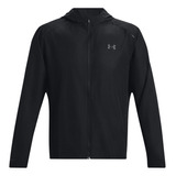 Chaqueta Training Con Capucha Storm Run Negro Hombre