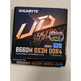 Board Gigabyte B660m Ds3h Ddr4 Socket 1700 12gen
