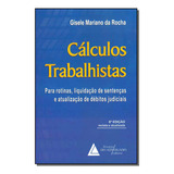 Libro Calculos Trabalhistas 06ed 16 De Rocha Gisele Mariano