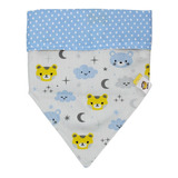 Acessório Moda Pet Bandana P/ Cachorro De Algodão Dupla Face