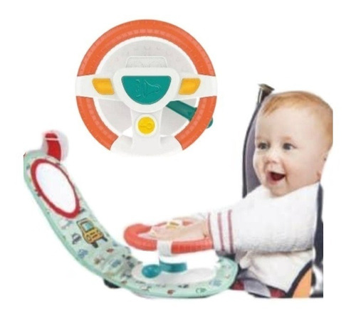 Juguete Volante Simulación Auto Entretenimiento Niño Y Bebe 