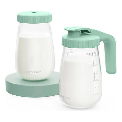 Jarra De Vidrio Para Leche Materna Momcozy, Seguro