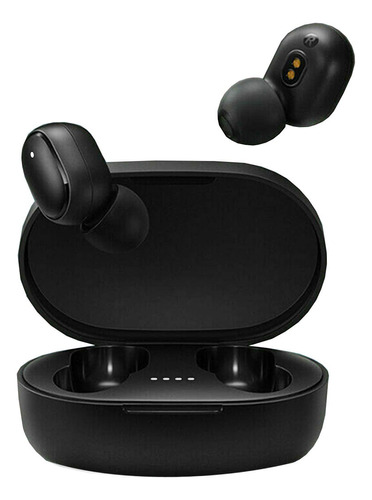 Auriculares In-ear Inalámbricos A6s Negro Color De La Luz Blanco