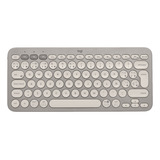 Teclado Bluetooth Logitech K380 Qwerty Español Color Arena