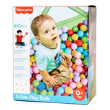 100 Pelotas Para Pelotero Para Chicos 5.5 Cm - Fisher Price