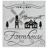 Stencil Country Fazenda Farmhouse Str-192 20x25 Litoarte